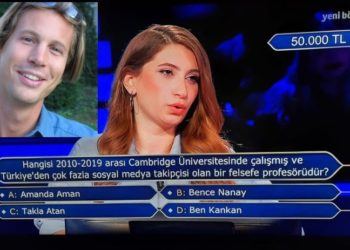 Kim Milyoner Olmak İster'de 'Bence Nanay' sorusu