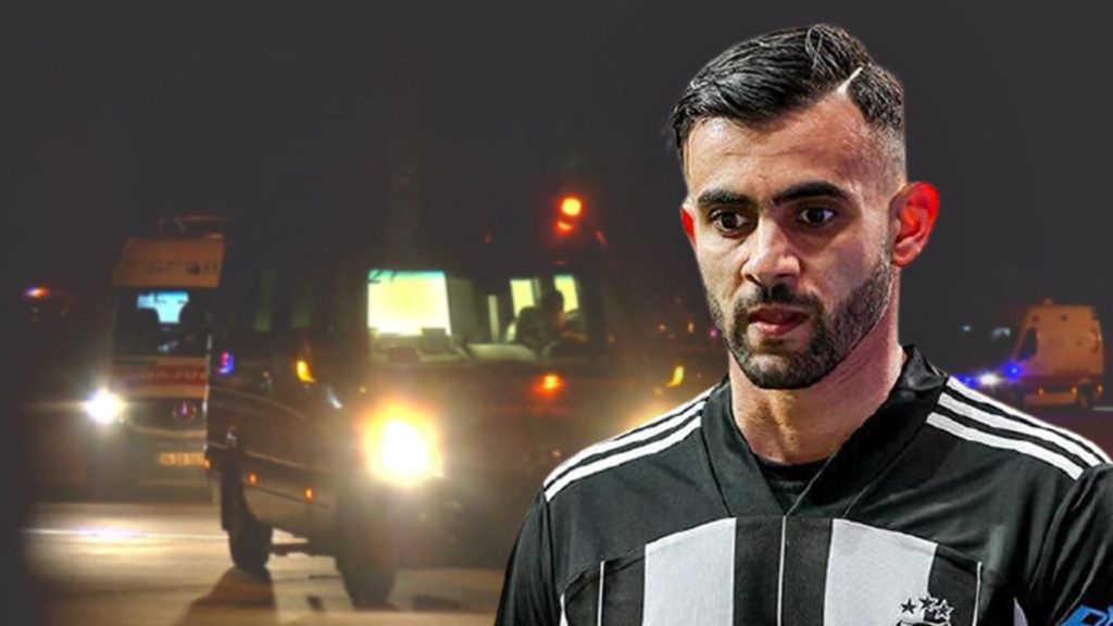 Koronavirüs testi pozitif çıkan Beşiktaşlı futbolcu Rachid Ghezzal ambulans uçakla İstanbul'a getirildi