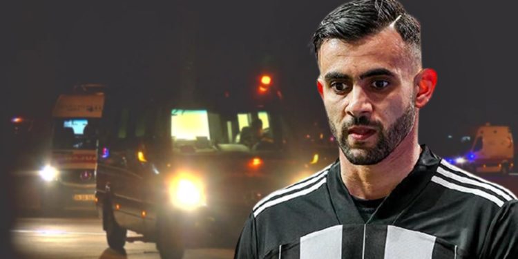 Koronavirüs testi pozitif çıkan Beşiktaşlı futbolcu Rachid Ghezzal ambulans uçakla İstanbul'a getirildi