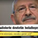 Kılıçdaroğlu: Erdoğan sokağa çıkmamızı istiyor; zorlayacak, baskı kuracak ama çıkmayacağız