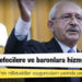 Kılıçdaroğlu: Erdoğan, tefecilere ve baronlara hizmet ediyor