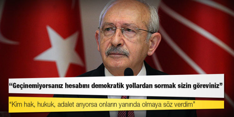 Kılıçdaroğlu'ndan emeklilere: Geçinemiyorsanız hesabını demokratik yollardan sormak sizin göreviniz