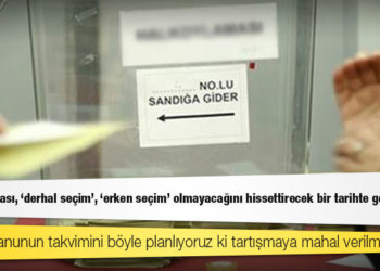 MHP’li yönetici: Seçim yasası, 'derhal seçim', 'erken seçim' olmayacağını hissettirecek bir tarihte gelecek