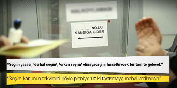 MHP’li yönetici: Seçim yasası, 'derhal seçim', 'erken seçim' olmayacağını hissettirecek bir tarihte gelecek