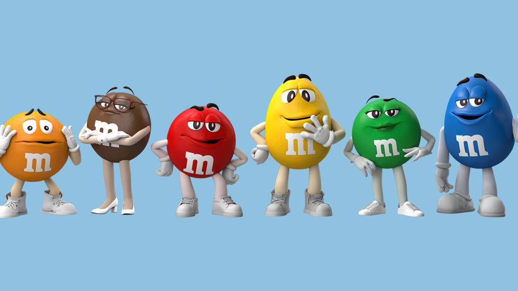 M&M drajelerinin maskotları daha kapsayıcı olacak