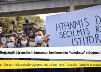 Mahkeme, Boğaziçili öğrencilerin bursunun kesilmesinin ‘hukuksuz’ olduğuna hükmetti