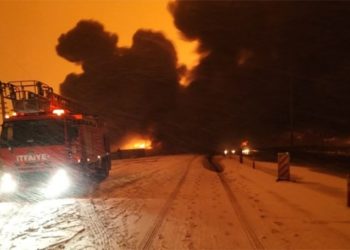 Maraş'ta petrol boru hattında patlama: Ulaşım durdu