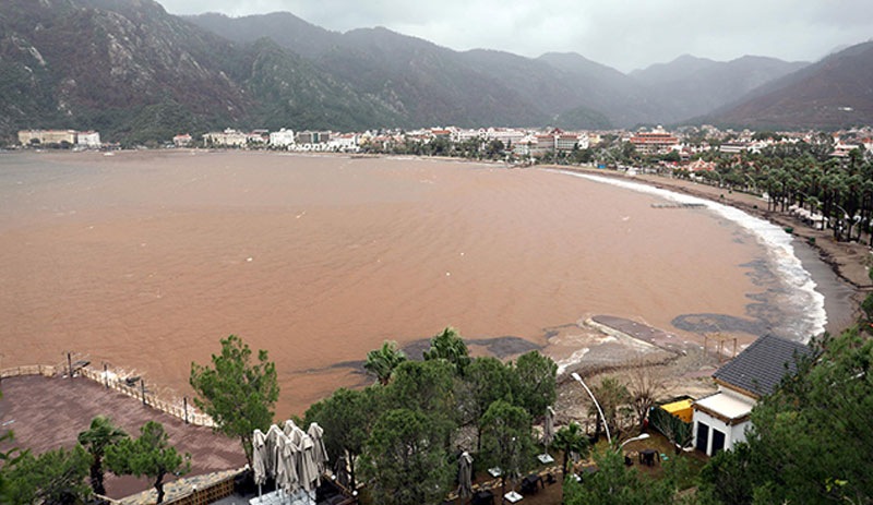 Marmaris'te bir yılda düşen yağışın 3’te 1’i, 4 günde yağdı: 414 kilo