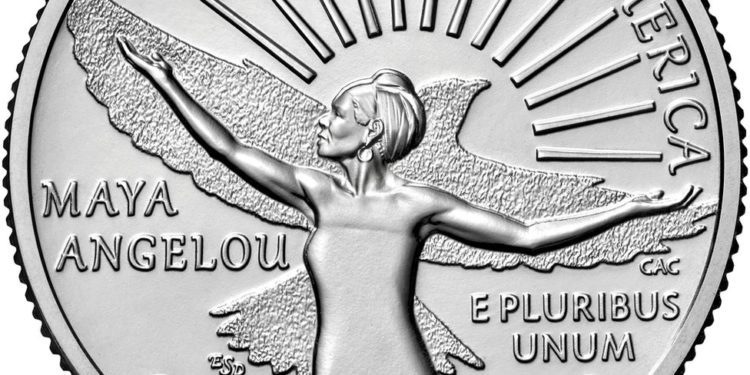 Maya Angelou | ABD'de ilk kez bir siyah kadın 25 cent'lerde