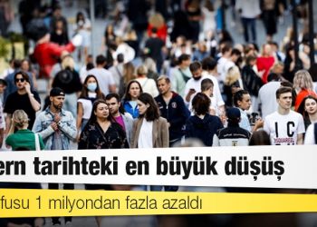 Modern tarihteki en büyük düşüş: Rus nüfusu 1 milyondan fazla azaldı