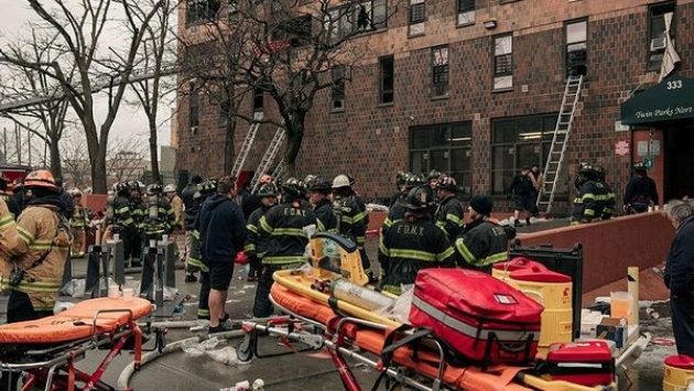 New York’ta yangın: 9’u çocuk en az 19 kişi hayatını kaybetti