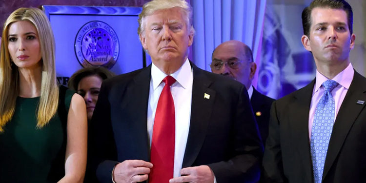 New York Başsavcılığı, Trump'ın çocuklarını mahkemeye çağırdı