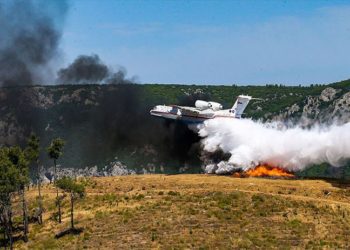 Orman yangınları için kiralanan yabancı uçaklara 1.2 milyar lira ödendi