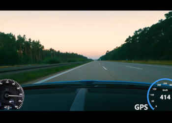 Otobanda saatte 414 km hız yapan Çek milyoner Alman makamlarını kızdırdı