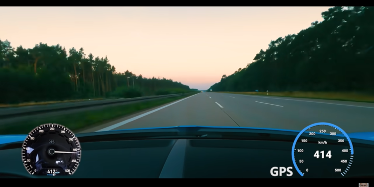 Otobanda saatte 414 km hız yapan Çek milyoner Alman makamlarını kızdırdı