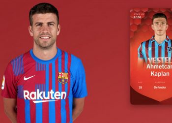 Pique, Trabzonsporlu Ahmetcan Kaplan'ın NFT kartına yatırım yaptı