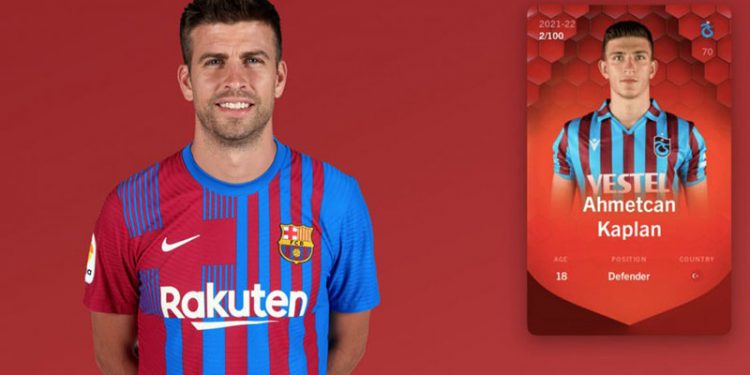 Pique, Trabzonsporlu Ahmetcan Kaplan'ın NFT kartına yatırım yaptı