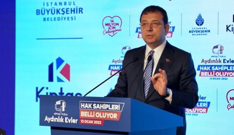 Projelerinin engellenmesine tepki gösteren İmamoğlu: O türbülans kendilerine zarar verecek