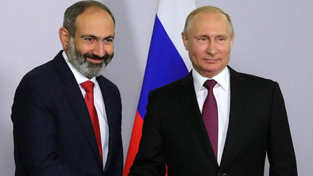 Putin ve Paşinyan, KGAÖ kapsamında işbirliğini konuştu