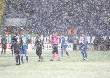 Rizespor-Antalyaspor maçı, yoğun kar yağışı nedeniyle ertelendi