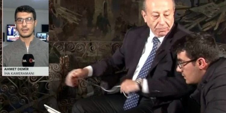 Sarıkaya'nın tokatlı saldırısını ortaya çıkaran gazeteci, olayın perde arkasını yazdı