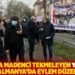 Soma'da madenci tekmeleyen Yusuf Yerkel’e karşı eylem Almanya'da düzenlendi