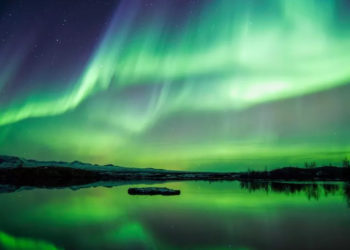 Stockholm'de "Kuzey Işıkları" görüldü