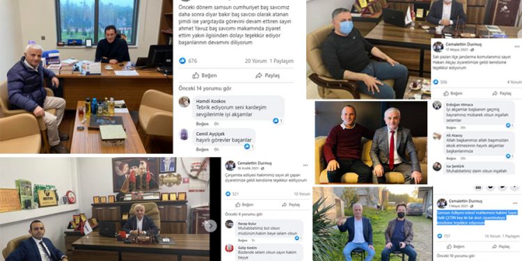 Suç örgütü lideri Galip Öztürk’ün adamı, Çarşamba Adliyesi’nin müdavimi çıktı