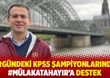 Sürgündeki KPSS şampiyonlarından #mülakatahayır’a destek