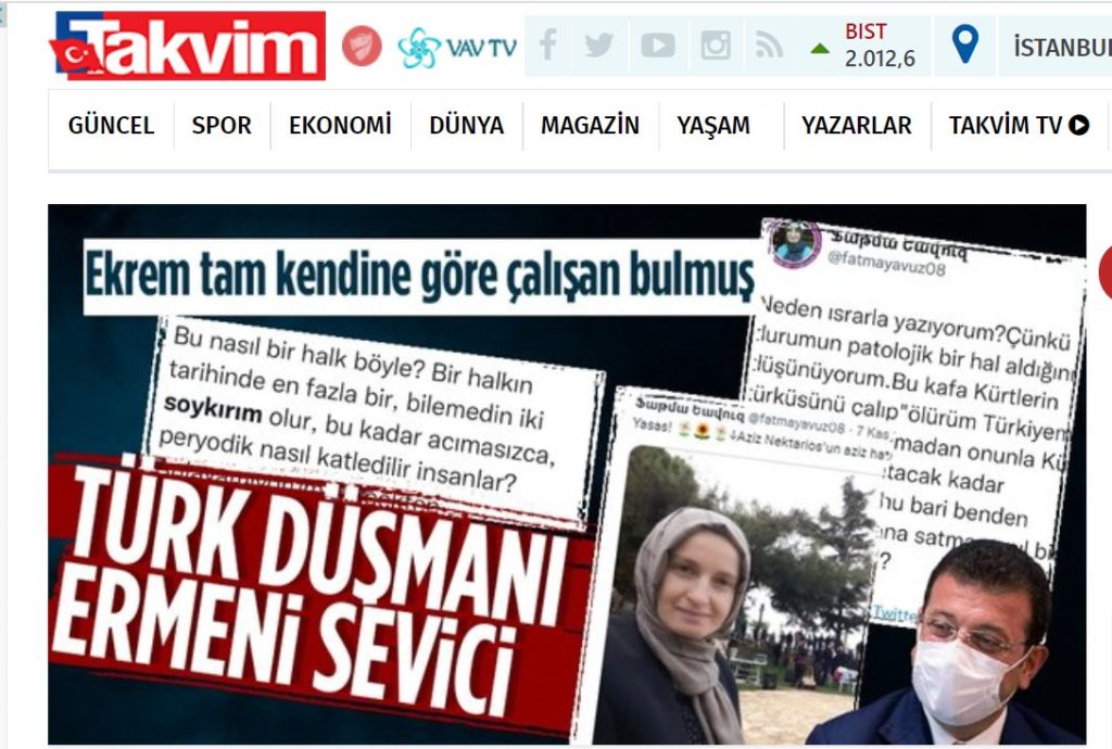 Takvim’in hedef gösterdiği İBB çalışanı: Bu bir ‘güvercin tedirginliği’