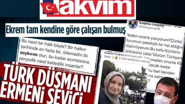 Takvim'in hedef gösterdiği İBB çalışanı Fatma Yavuz: Bu bir 'güvercin tedirginliği'