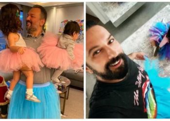 Tarkan'dan sonra Ali Sunal da giydi: Bir tütüm eksikti