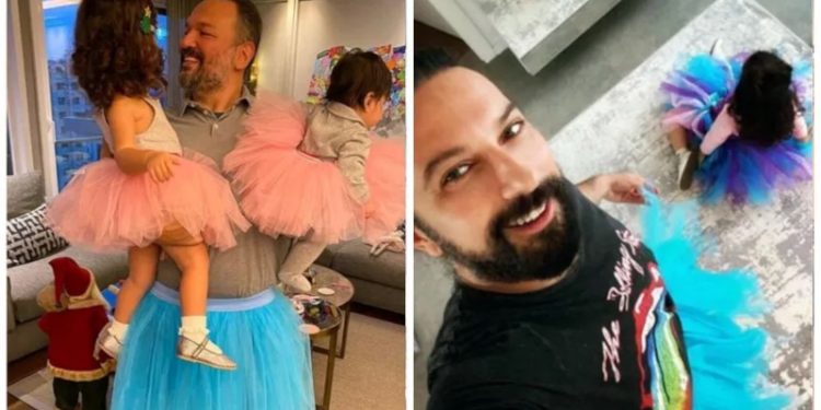 Tarkan'dan sonra Ali Sunal da giydi: Bir tütüm eksikti