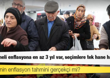 Tek haneli enflasyon hayal mi?