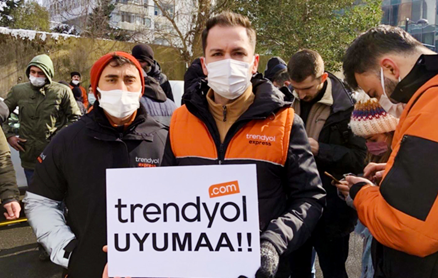 Trendyol Express çalışanlarının ‘kontak kapatma’ eylemi sonuç verdi