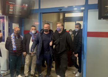 Tymoteusz Puchacz, imza için Trabzon'a geldi