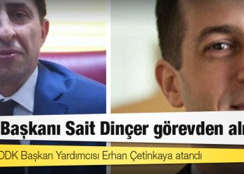 TÜİK Başkanı Sait Dinçer görevden alındı, yerine BDDK Başkan Yardımcısı Erhan Çetinkaya atandı