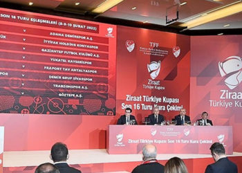 Türkiye Kupası’nda son 16 turu eşleşmeleri belli oldu