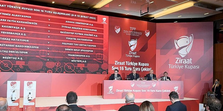 Türkiye Kupası’nda son 16 turu eşleşmeleri belli oldu
