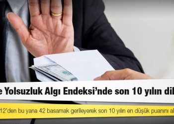 Türkiye Yolsuzluk Algı Endeksi’nde son 10 yılın dibinde