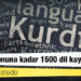 Yüzyılın sonuna kadar 1500 dil kaybolabilir, Kürtçe de listede
