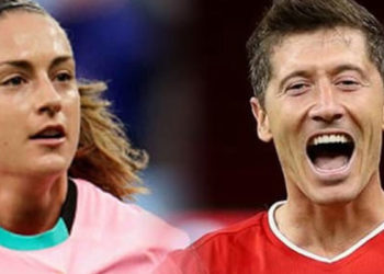 Yılın en iyi futbolcuları: Erkeklerde Lewandowski, kadınlarda Putellas