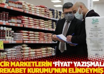Zincir marketlerin &lsquo;fiyat&rsquo; yazışmaları Rekabet Kurumu&rsquo;nun elindeymiş