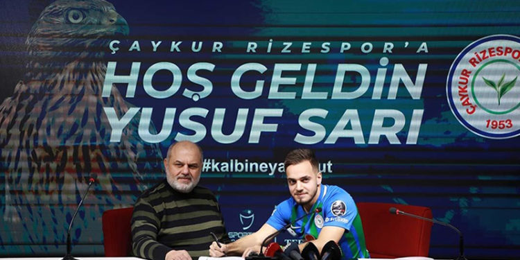 Çaykur Rizespor, Trabzonspor'dan Yusuf Sarı'yı renklerine bağladı