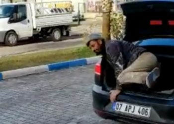 Üzeri kirli işçisini bagajda taşıyan patrona 'şaka gibi' ceza