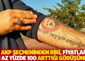 İki AKP se&ccedil;meninden biri, fiyatların en az y&uuml;zde 100 arttığı g&ouml;r&uuml;ş&uuml;nde
