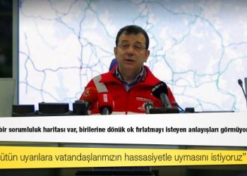 İmamoğlu: İstanbul’un bir sorumluluk haritası var, birilerine dönük ok fırlatmayı isteyen anlayışları görmüyoruz bile