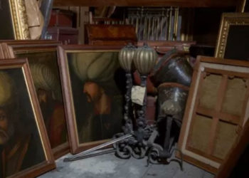 İskoçya'daki bir çatı katında Kanuni Sultan Süleyman'a ait bir portre bulundu