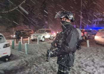 İsrail polisi 'kar topu attıkları' gerekçesiyle 2'si çocuk 3 Filistinliyi gözaltına aldı