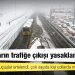 İstanbul kar yağışının etkisi altında: Köprüler, otomobil trafiğine açıldı, havalimanlarında uçuşlar ertelendi
